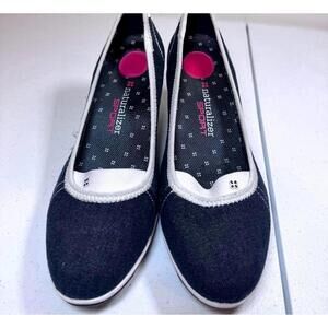 Stylish Denim Wedge Shoes by Naturalizer Sport